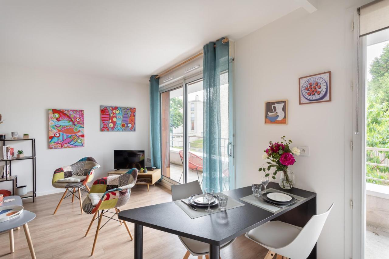 Bahibe - Balcon Et Parking Au Calme Proche Gare Apartment Rennes Ngoại thất bức ảnh