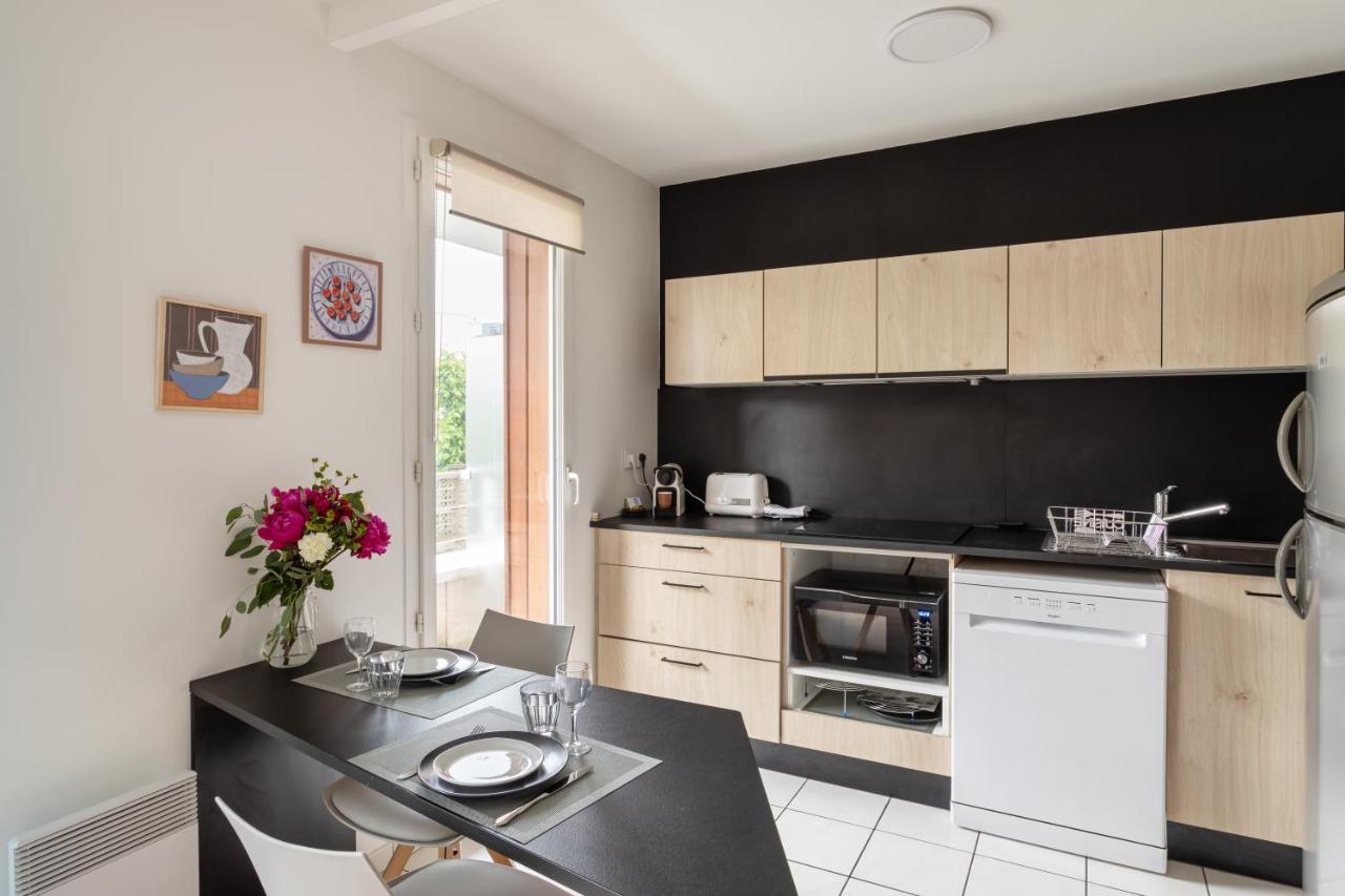 Bahibe - Balcon Et Parking Au Calme Proche Gare Apartment Rennes Ngoại thất bức ảnh