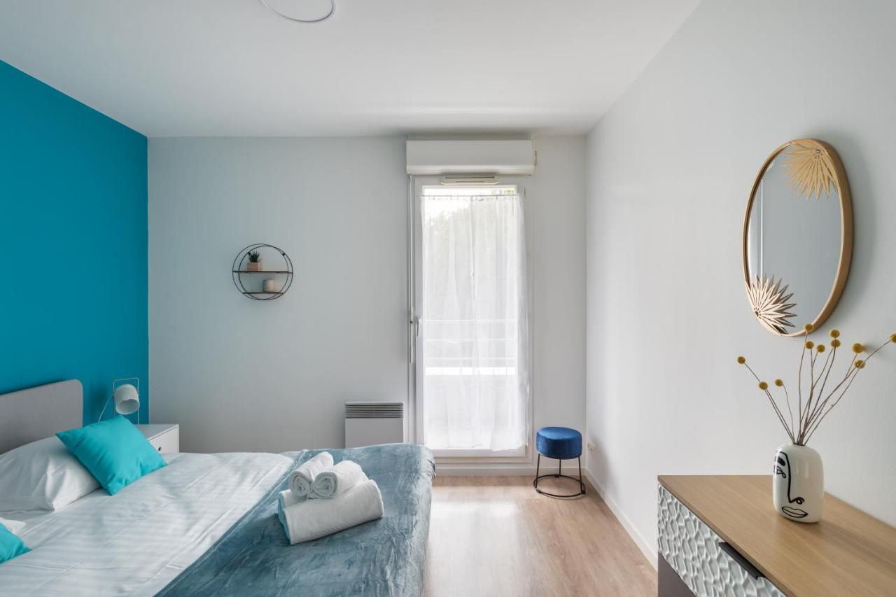 Bahibe - Balcon Et Parking Au Calme Proche Gare Apartment Rennes Ngoại thất bức ảnh
